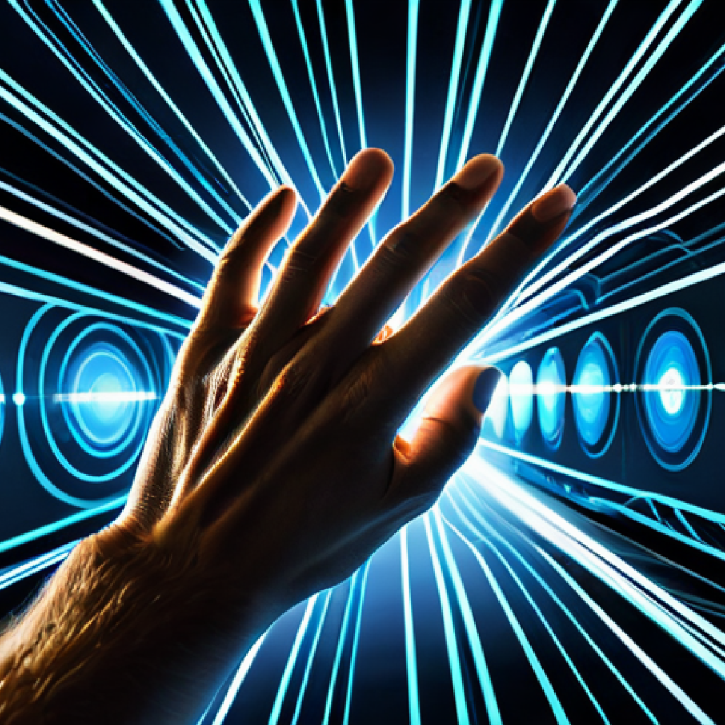 A professional, abstract digital representation of an advanced CRM system as a central hub, with data streams flowing outwards, connecting various touchpoints. The scene showcases hyper-personalization through subtle, interconnected data visualizations and light patterns. The environment is a clean, futuristic, high-tech data center, emphasizing efficiency and security. Bright, intelligent light illuminates the core elements. This image embodies professional technology and innovation, safe for work, appropriate content, fully clothed, professional, perfect anatomy, correct proportions, natural pose, well-formed hands, proper finger count, natural body proportions, high quality.