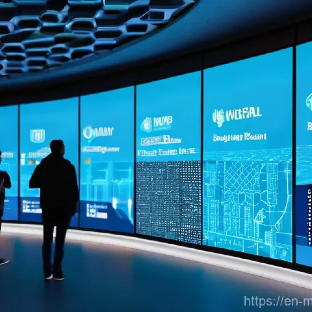 이메일 마케팅 자동화 성과를 높이는 기술 - **Welcome Journey: The Digital Handshake**
    A vibrant and modern digital interface, where a diver...